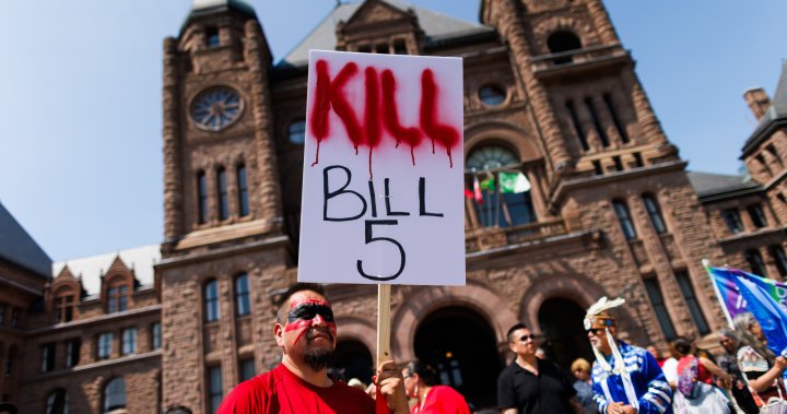 Ford says blockades wouldnt be very wise as government moves to pass Bill 5 [Video]