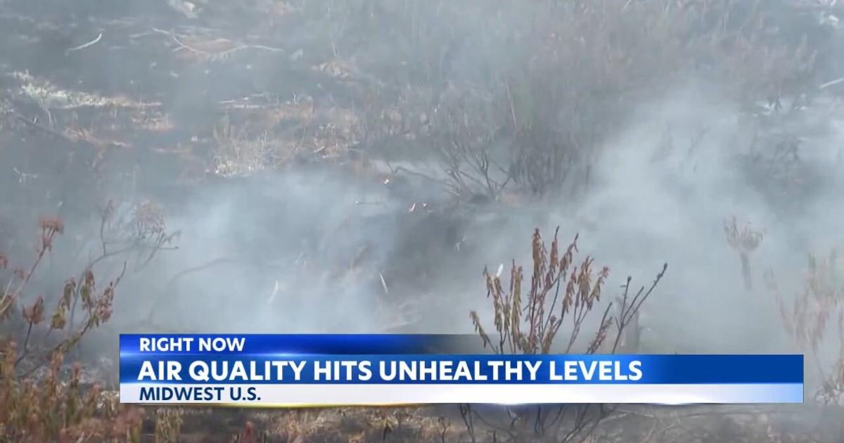 Smoke from Canadian wildfires worsens air quality in the Midwest | News [Video]