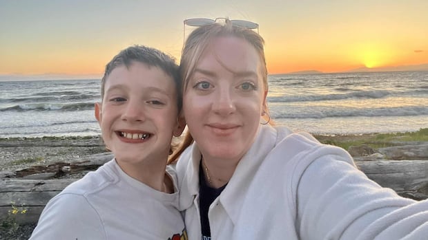 B.C. mom picks up her son
