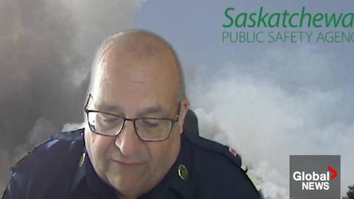Saskatchewan wildfires force up to 15,000 evacuations across province, disrupt power and communication [Video]