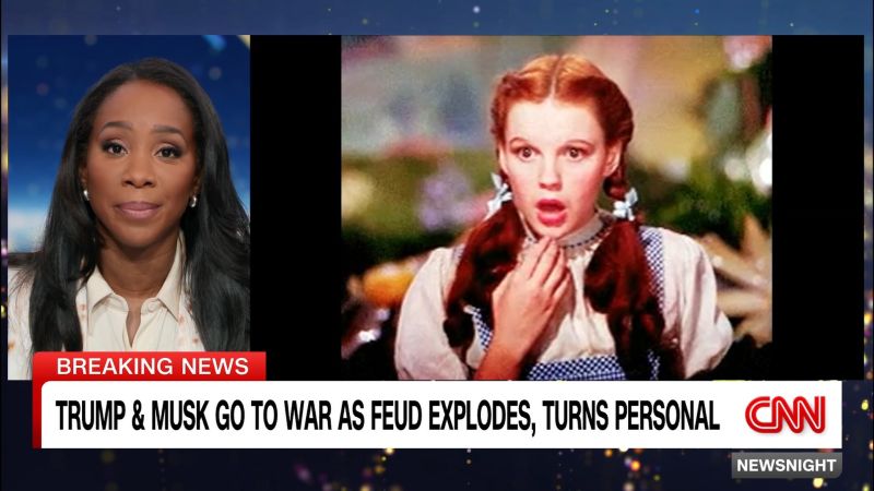 Abby Phillip presents the Musk-Trump feud in GIFs [Video]