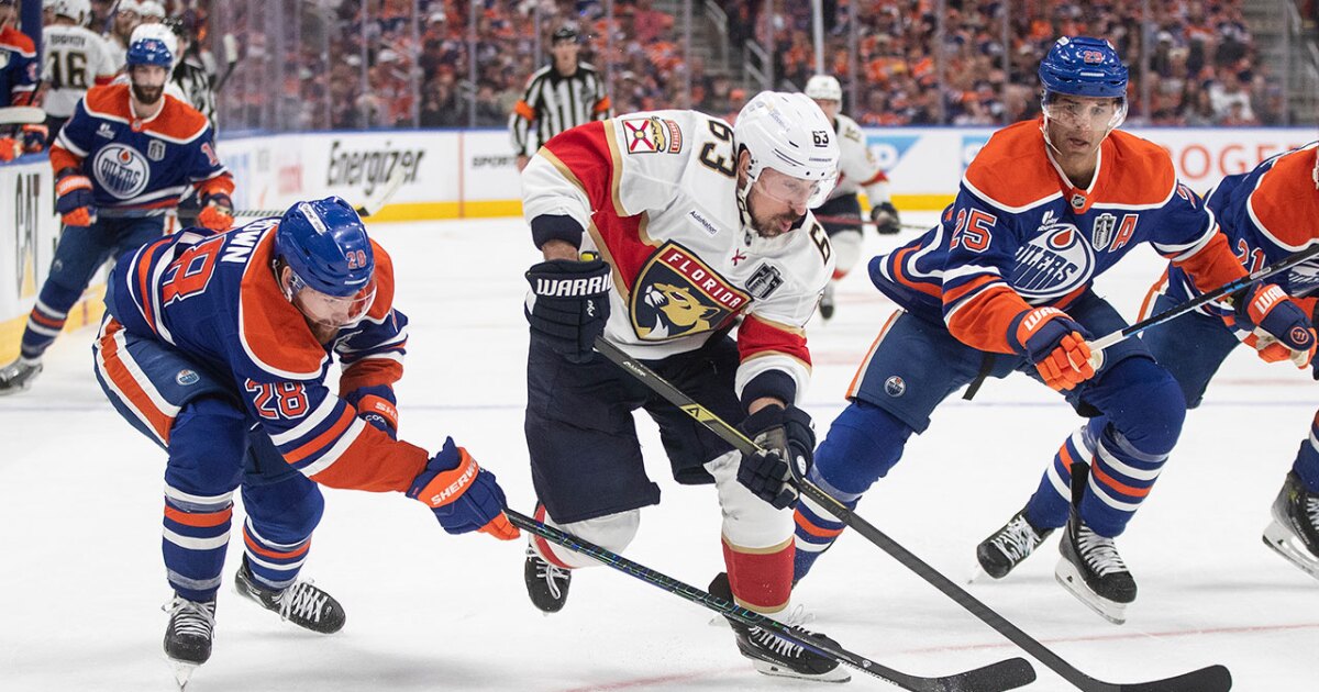 Defending champion Panthers unfazed after losing Game 1 [Video]