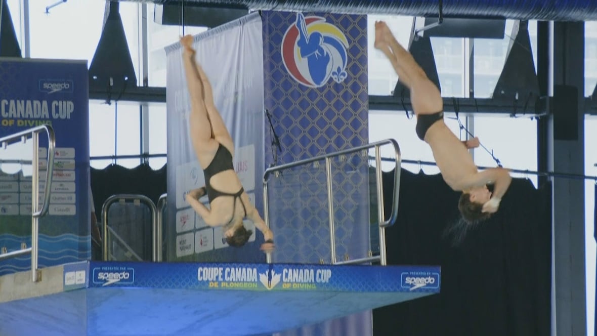 Canadian mixed diving team captures silver at Canada Cup of Diving [Video]