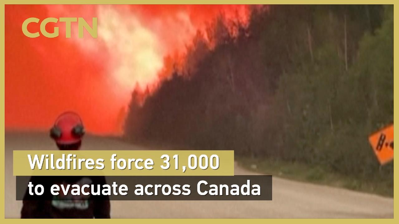 Wildfires force 31,000 to evacuate across Canada [Video]