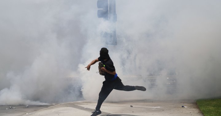 U.S. immigration authorities extend activity in Los Angeles area amid street protests – National [Video]