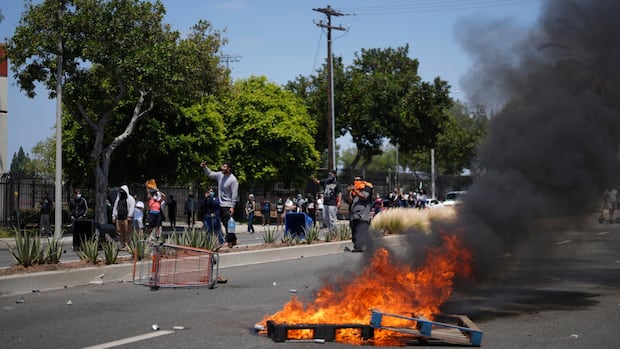 Trump authorizes National Guard over L.A.-area protests against immigration raids [Video]