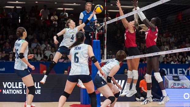 Canadian women lose tough Volleyball Nations League match to unbeaten Japan in Ottawa [Video]