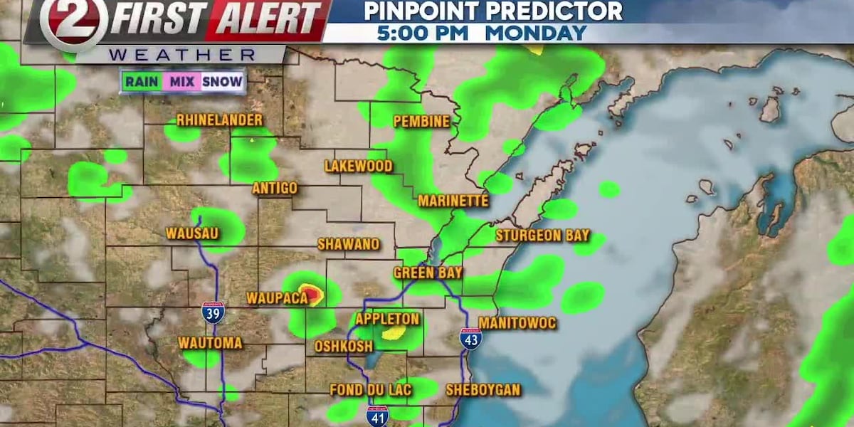 FIRST ALERT WEATHER: Rain on, rain off [Video]