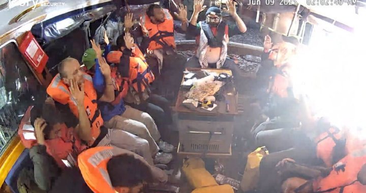 Greta Thunberg, other activists detained after Israel intercepts Gaza-bound aid ship – National [Video]