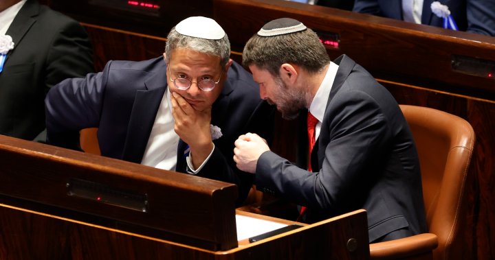 Canada joins allies in sanctioning 2 Israeli ministers for Gaza comments – National [Video]