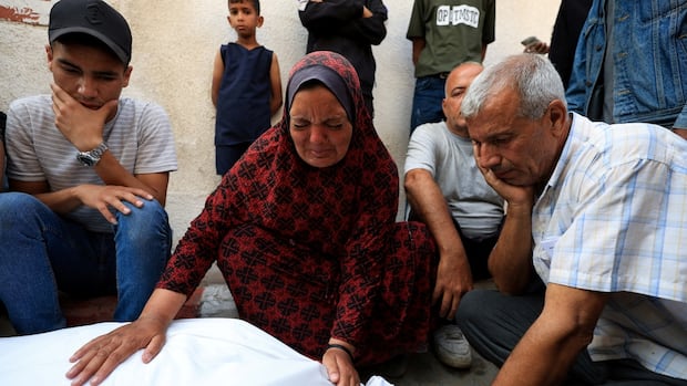 Israeli gunfire kills over a dozen Palestinians near Gaza aid site, health officials say [Video]