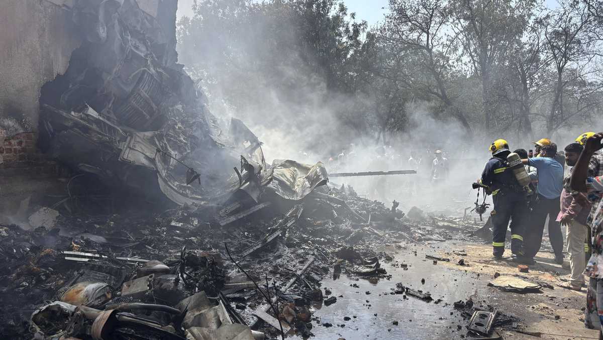Air India passenger plane with more than 240 aboard crashes [Video]