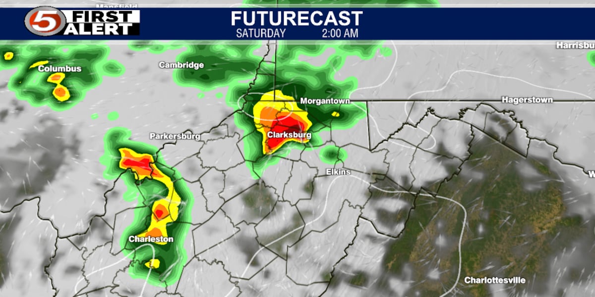 Rain showers and storms start tomorrow across the region [Video]